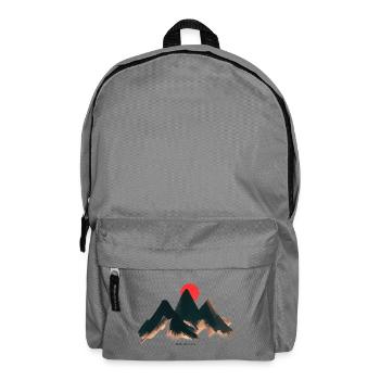 Urban Mountain - Nature Vibes by Free Art - Backpack - elephant grey - Front