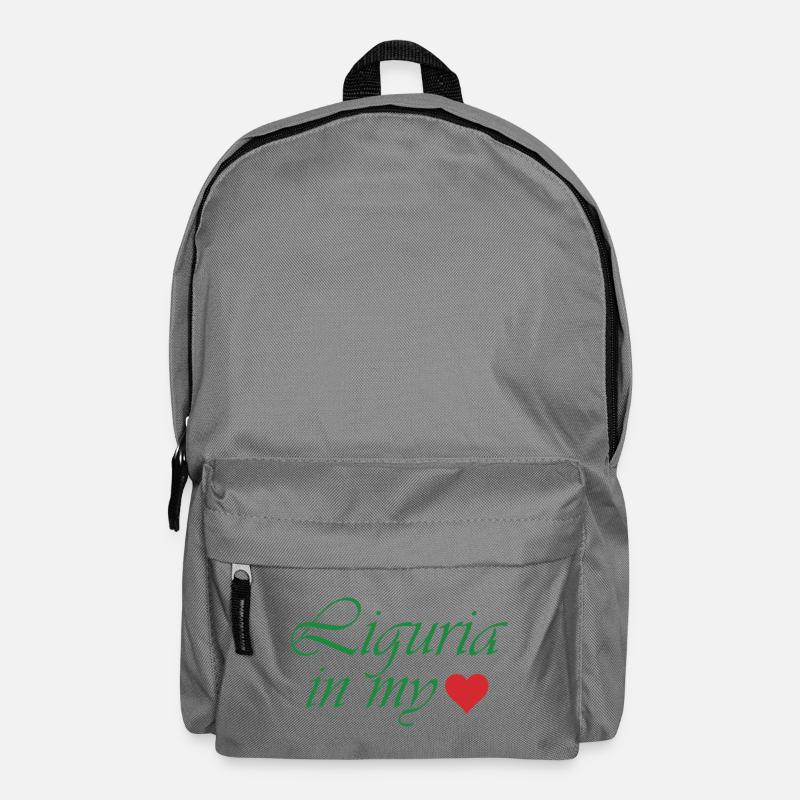 Liguria in my heart - Backpack - elephant grey