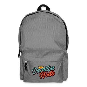 Vacation Mode Vacation Mode Retro Sun Design - Backpack - elephant grey - Front