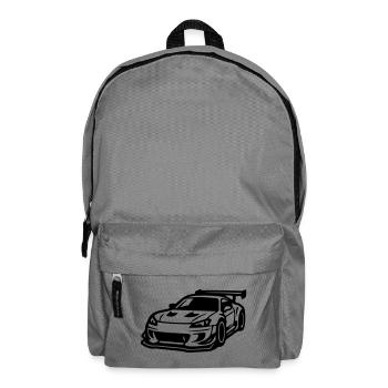 Car Sports Car Car Racing - Backpack - elephant grey - Front