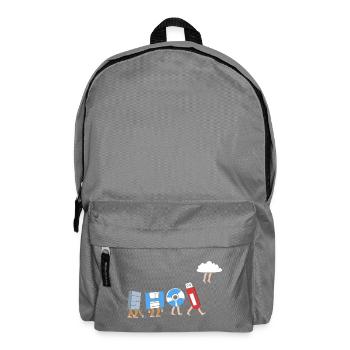 Tech Support - Rucksack - Mittelgrau - Vorne