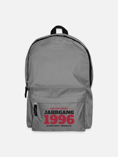 Jahrgang 1996 Limitierte Edition – 30. Geburtstag - Rucksack - Mittelgrau