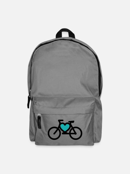 i ike my bike - Backpack - elephant grey