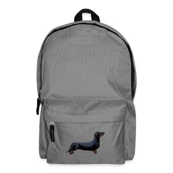 Dachshund - Sac à dos - gris éléphant - Devant