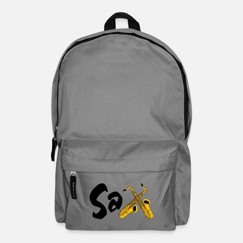 Saxophone Sax - Sac à dos - gris éléphant