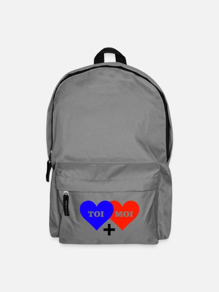 TOI MOI COEUR - Sac à dos - gris éléphant