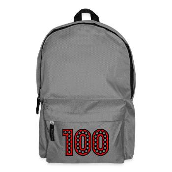 ANNIVERSAIRE. HAPPY BIRTHDAY. JOYEUX ANNIVERSAIRE. - Sac à dos - gris éléphant - Devant