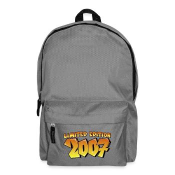 Edition limitée 2007 Graffiti Birthday Party - Sac à dos - gris éléphant - Devant