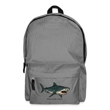 Galeocerdo cuvier Tigerhai Design - Rucksack - Mittelgrau - Vorne