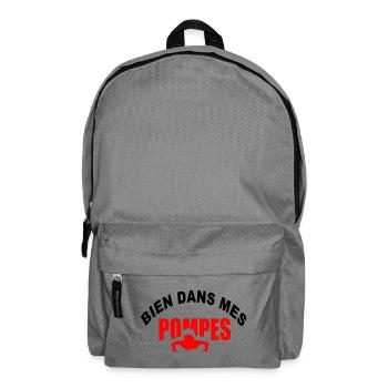 Bien_dans_mes_Pompes - Sac à dos - gris éléphant - Devant