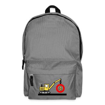 Bagger - Rucksack - Mittelgrau - Vorne
