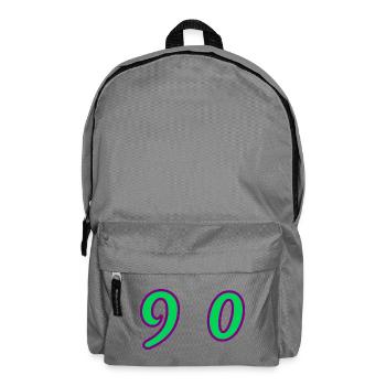 90. 90 YEARS. 90th ANNIVERSARY. 90 YEARS ANNIVERSARY. - Backpack - elephant grey - Front