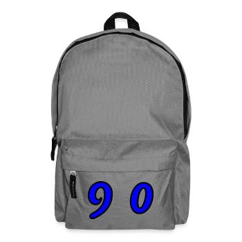 90. 90 YEARS. 90th ANNIVERSARY. 90 YEARS ANNIVERSARY. - Backpack - elephant grey - Front