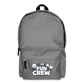 The Fun Crew Bold Typography - Rucksack - Mittelgrau - Vorne