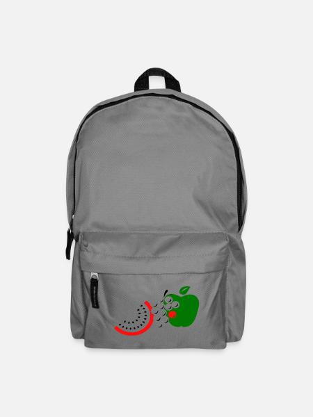 Obst - Rucksack - Mittelgrau