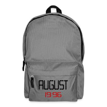 August 1996 - 30. Geburtstag - Rucksack - Mittelgrau - Vorne