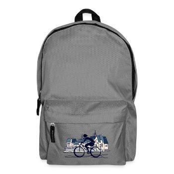 Cyclist - Backpack - elephant grey - Front