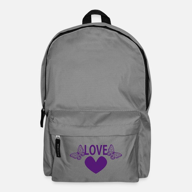 LOVE - Rucksack - Mittelgrau