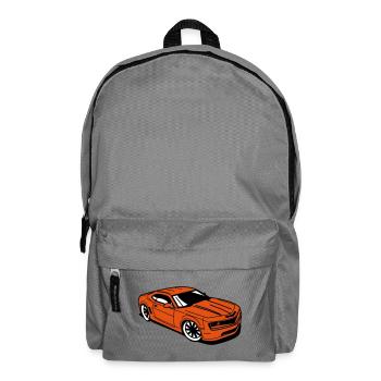 Voiture de sport camaro - Sac à dos - gris éléphant - Devant