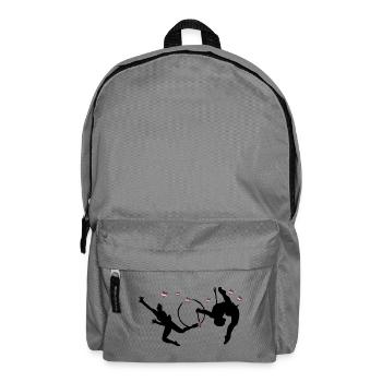 Rhythmic gymnastics with hoops - Backpack - elephant grey - Front