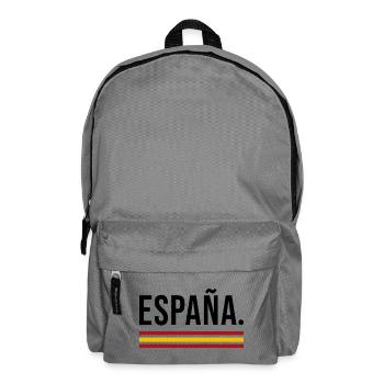 España – Urban Streetwear Shirt - Rucksack - Mittelgrau - Vorne
