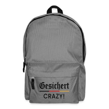 Faces Crazy - Backpack - elephant grey - Front