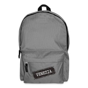 Venezia City Map Design - Backpack - elephant grey - Front