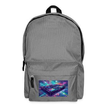J’adore la musique - Sac à dos - gris éléphant - Devant