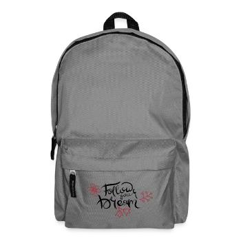 Follow your Dream - Rucksack - Mittelgrau - Vorne