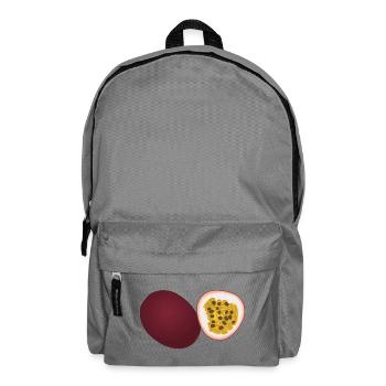 Passion Fruit Duo Art - Backpack - elephant grey - Front