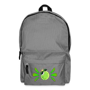 Garçon d’anniversaire Grenouille d’anniversaire - Sac à dos - gris éléphant - Devant