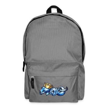 Cano blue - Backpack - elephant grey - Front