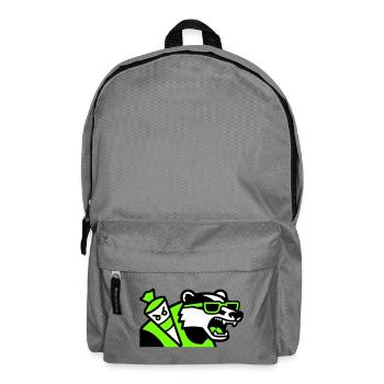 Badger Sac d’école mascotte - Sac à dos - gris éléphant - Devant