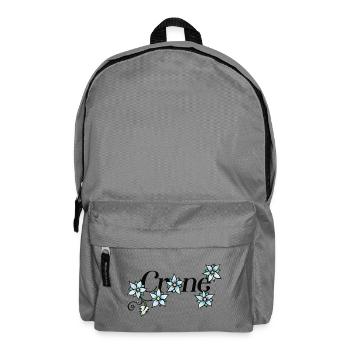 Azure Bloom Vine - Rucksack - Mittelgrau - Vorne