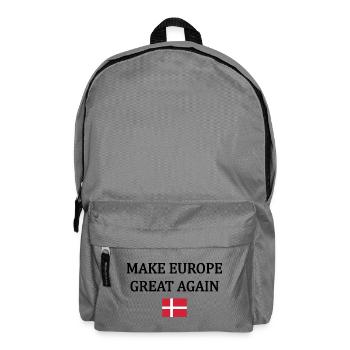 Rendre l’Europe Grande à Nouveau – Danemark - Sac à dos - gris éléphant - Devant