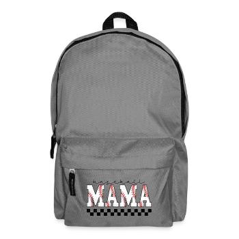 Baseball Mama Season - Backpack - elephant grey - Front