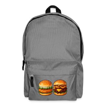 Burger Duett Käse & Knusper - Rucksack - Mittelgrau - Vorne