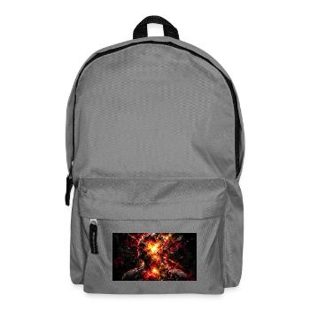 Das nackte Bewusstsein - Rucksack - Mittelgrau - Vorne
