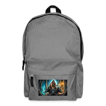 Hades erlaubt Herakles, Cerberus zu nehmen - Rucksack - Mittelgrau - Vorne