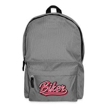 Biker - Rucksack - Mittelgrau - Vorne