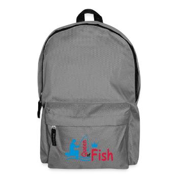 fishing - Backpack - elephant grey - Front