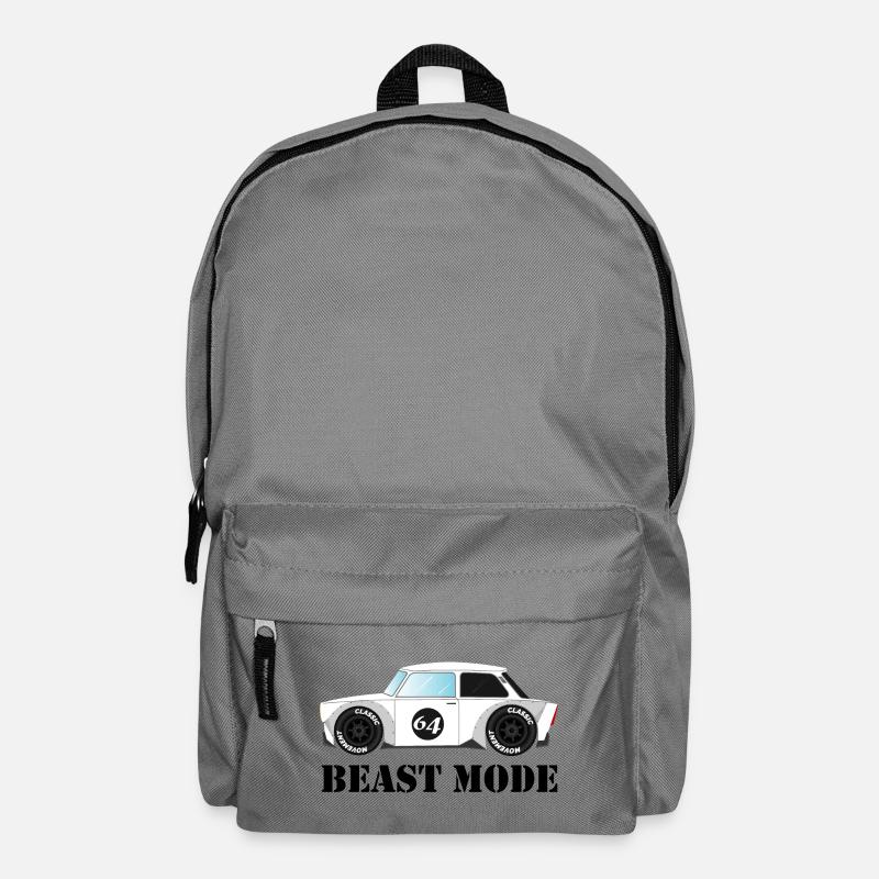 trabi Pappe Auto Klassiker Tuning - Rucksack - Mittelgrau