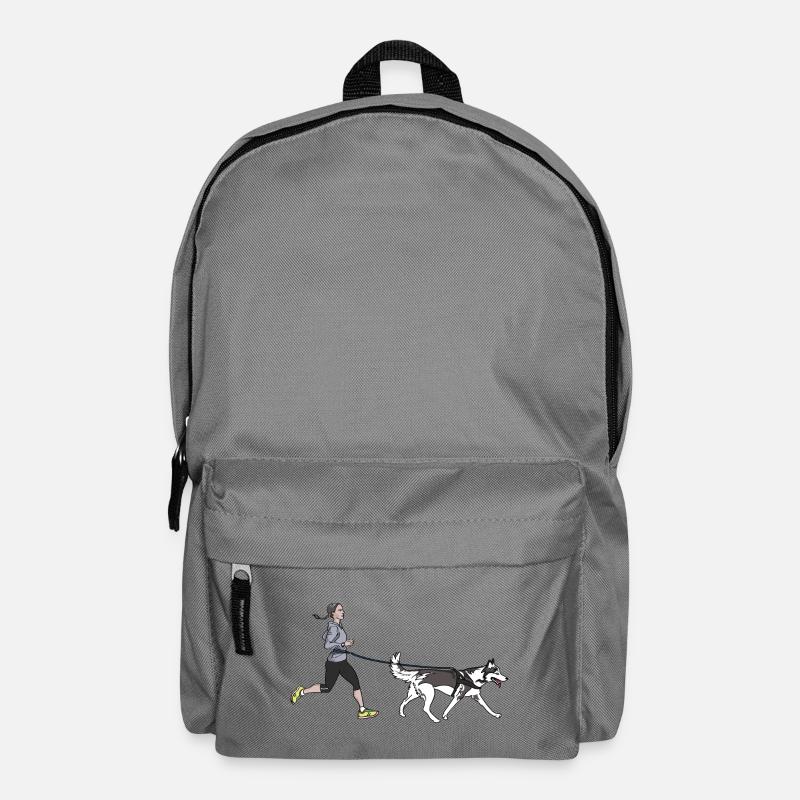 Canicross - Rucksack - Mittelgrau