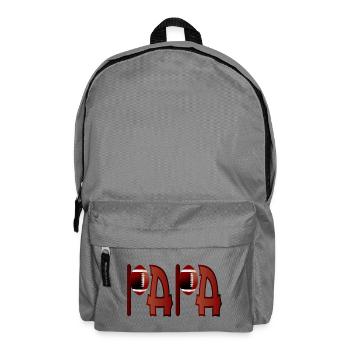 PAPA AMERICAN FOOTBALL VATER - Rucksack - Mittelgrau - Vorne