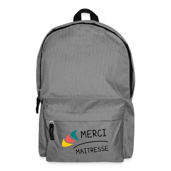 THANK YOU. MISTRESS. MASTER. THANK YOU MISTRESS - Backpack - elephant grey - Front