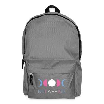 LGBTQ Pride Month - Keine Phase - Transgender - Rucksack - Mittelgrau - Vorne