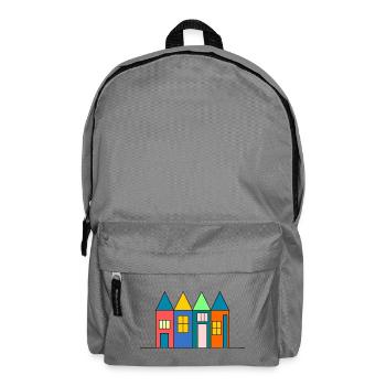 anniversary. Anniversary Decade. humor. funny - Backpack - elephant grey - Front