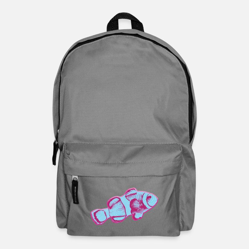 KapaKala Fisch Design - Rucksack - Mittelgrau