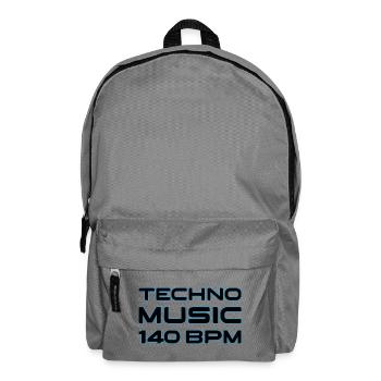 Techno Neon 140 BPM - Backpack - elephant grey - Front