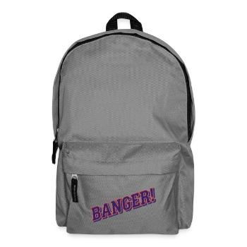 Banger! - Viraler Internetkultur-Humor - Rucksack - Mittelgrau - Vorne